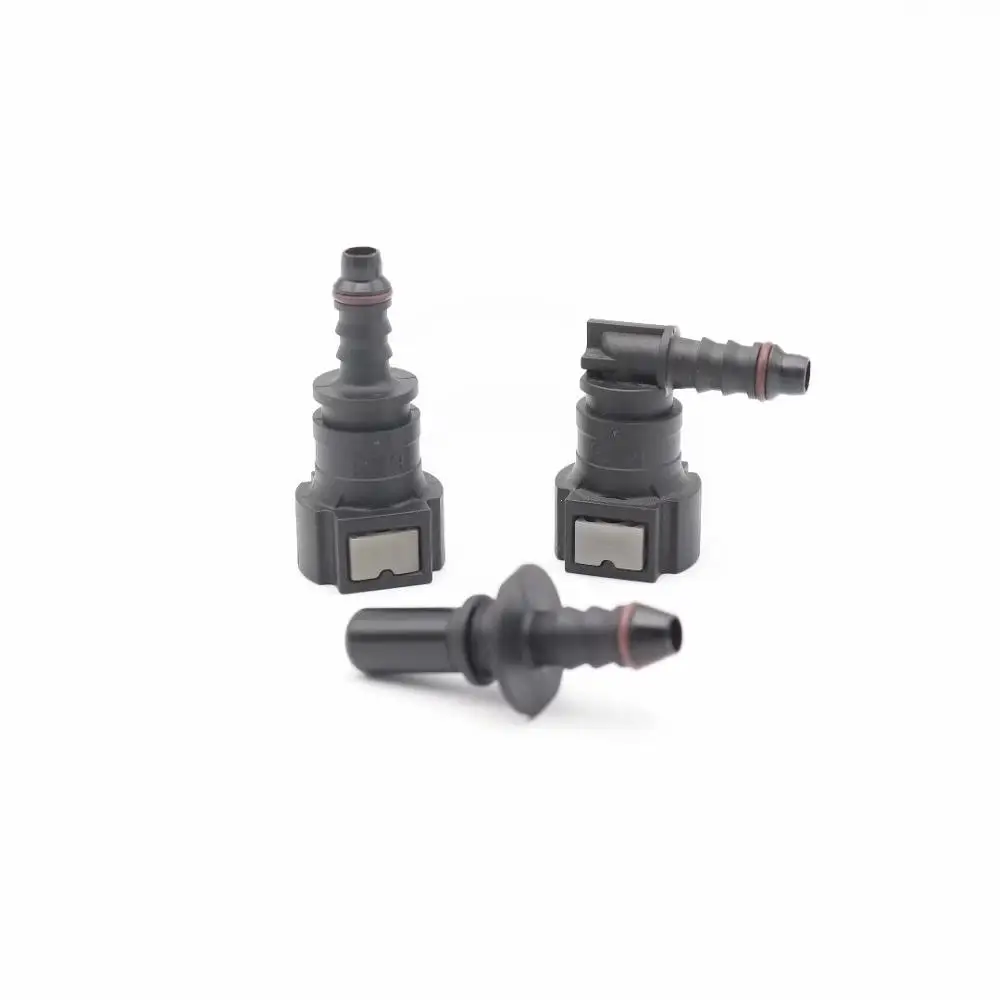 

9.49ID6 Автоматическая топливная линия быстрый соединитель бензиновый дизельный метанол этанол Инь Ян масляный насос 6 мм внутренний диаметр ...