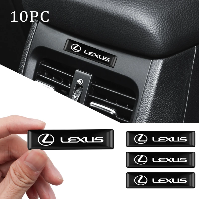

3D Epoxy Car Styling Sticker Flags Emblem Decoration Decal For LEXUS RX350 RX300 IS250 IS400 RX330 GS LX570 LX470 Accessories