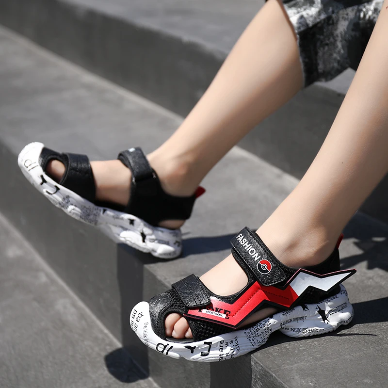 

Fashion Hot Summer Explosion Cartoon Character Children's Baotou Sandals Children's Shoes Beach Shoes Comfortable Kids Sneakers