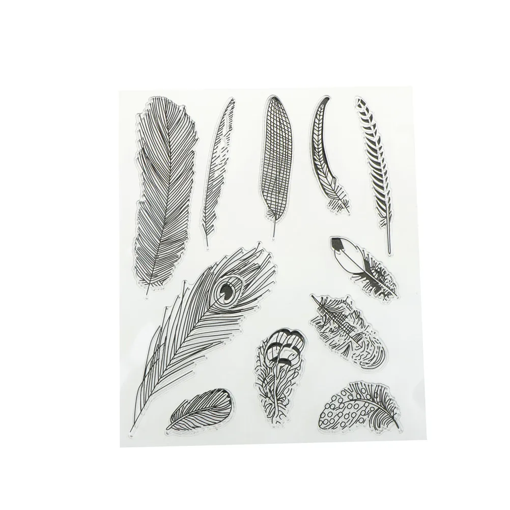 2 стиля новый скрапбук DIY Фотоальбом аккаунт прозрачный силиконовый резиновый