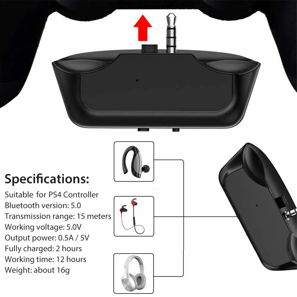 Портативный ресивер Bluetooth 5 0 для PS4 геймпад адаптер гарнитуры удобный аудио