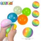 Цветной пресс для вентиляционного отверстия, ионный пресс для снятия стресса, шарики для рук, сжимаемая игрушка для детей, антистресс