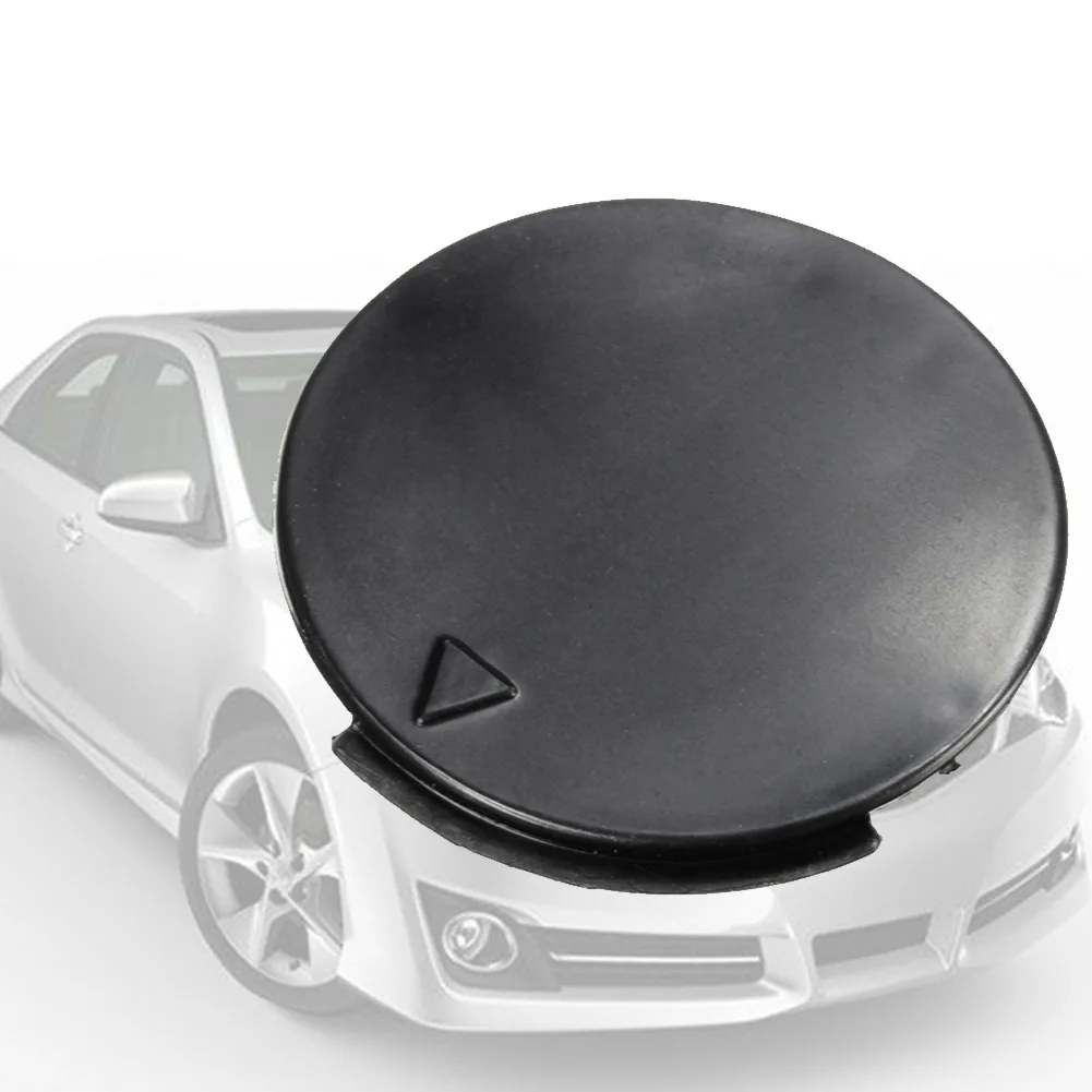 

Black Car Front Bumper Trailer Cover Tow Hook Cap Cover For Fiesta MK6 2001 - 2005