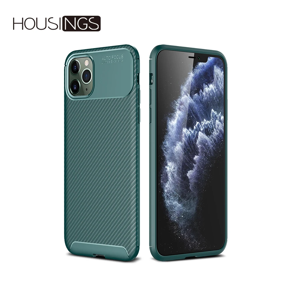 Однотонный чехол для телефона с эффектом потертости iPhone 11 7 8 Plus XS углеродное