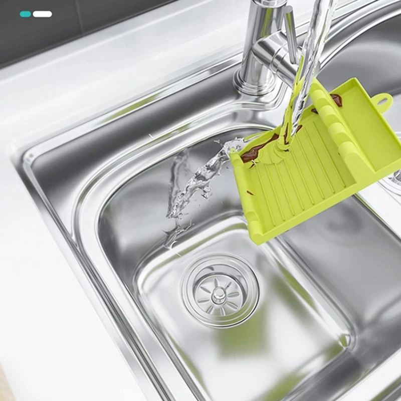 

Multi-functional Cooking Tools Silicone Pot Lid Spoon Rest Utensil Spatula Holder Heat Resistant Kitchen Storage Shelves