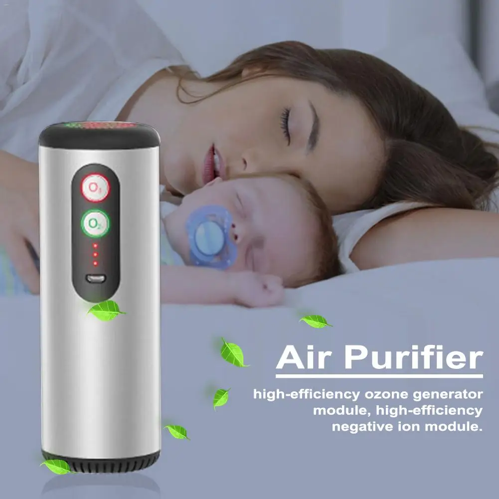

Car Air Ozonizer Purifier Air Cleaner Aromatherapy Car Deodorization Air Ionizer Ozone Air Purifier Fresh Air Cleaner For Home