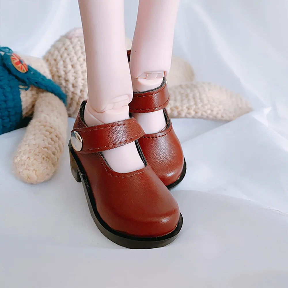 Обувь для кукол 1/3 BJD/SD аксессуары куклы сделай сам 7 5 см школьная обувь кожаная