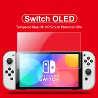 haifva tempered glass 9h hd screen protector film for nintendo switch oled screen protector for switch oled game accessories