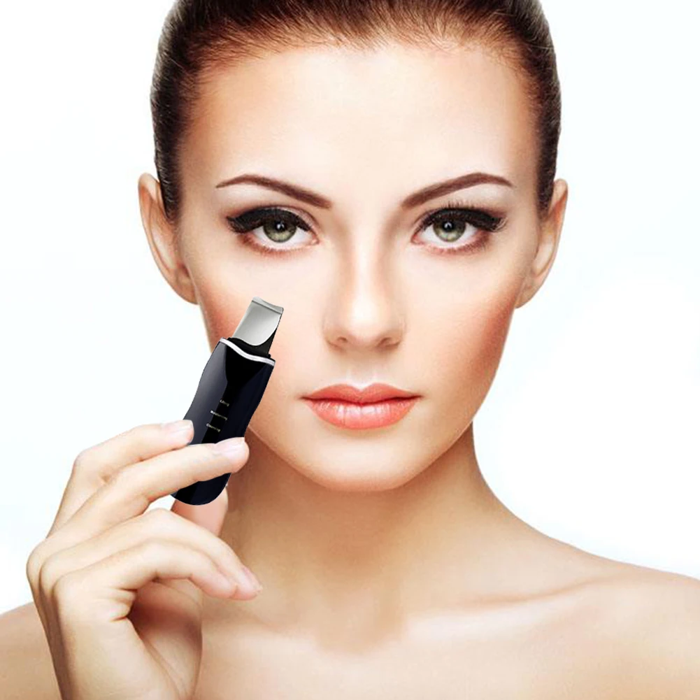 Ультразвуковой кожи скруббер Deep аппарат для чистки лица пилинг Лопата глубокого