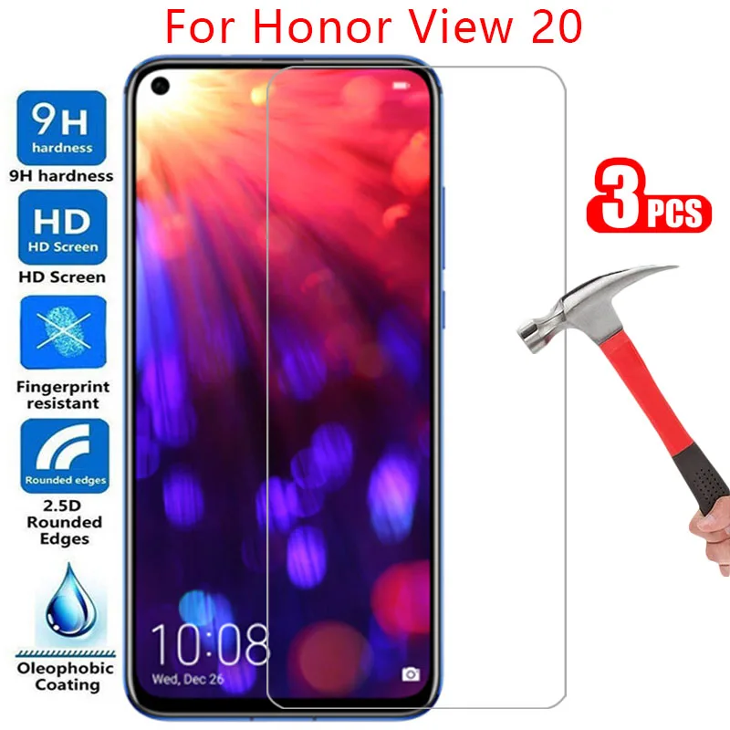 

protective tempered glass for huawei honor view 20 screen protector on honer onor view20 v v20 20view 6.4 safety film honorv20