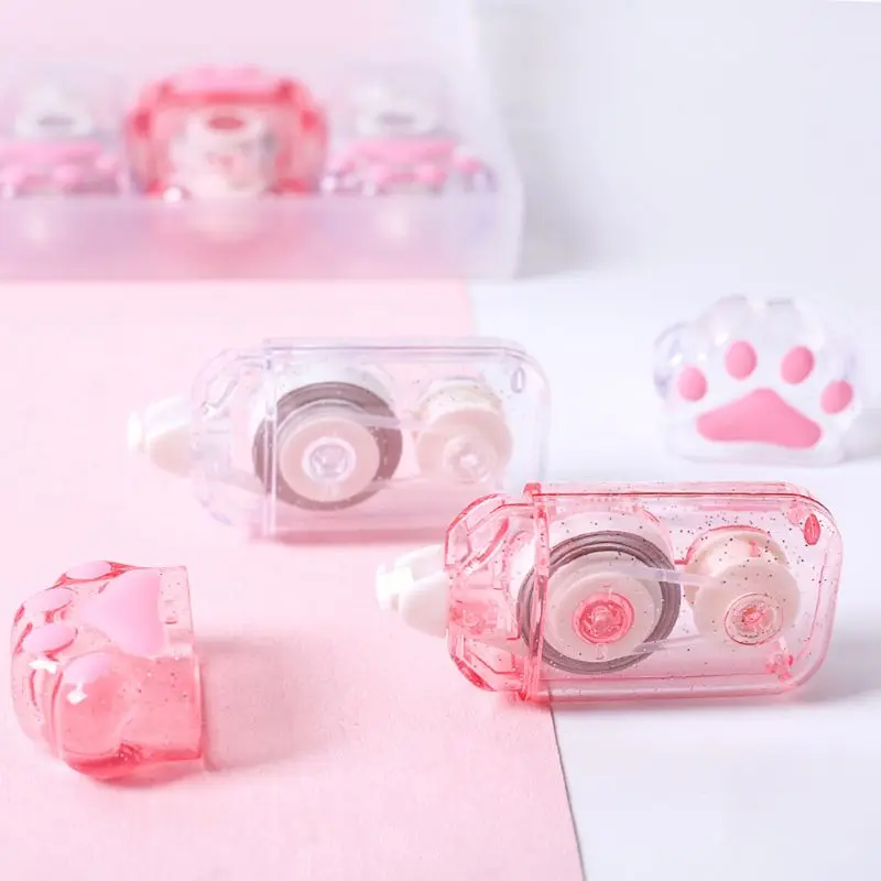 

6pcs Cute Claw Correction Correcting Tape Stationery Corrector School Office Supplies Student Kids Gifts