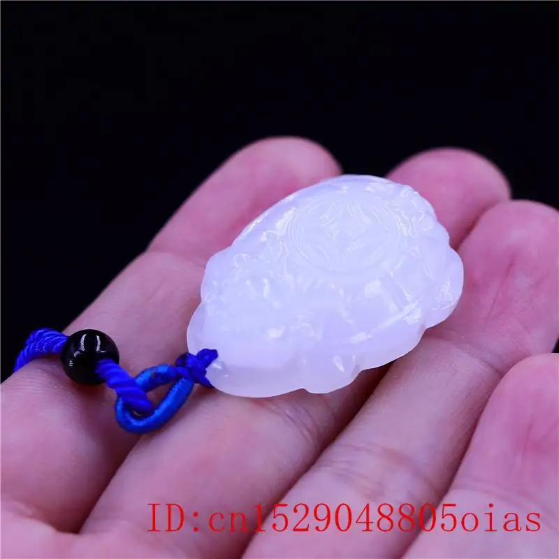 Нефритовая черепаха-дракон кулон ожерелье очаровательное ювелирное изделие