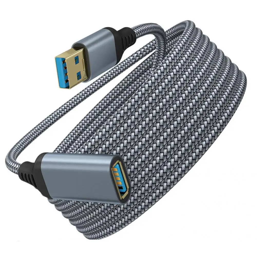 

Полезный Удлинительный кабель USB «штырь-гнездо», передача данных, удлинитель USB, стабильный выход для игровой консоли