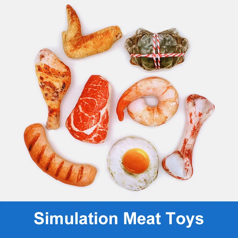 Имитация питомца пищалка мягкая игрушка кошки собака небольшие дешевые товары