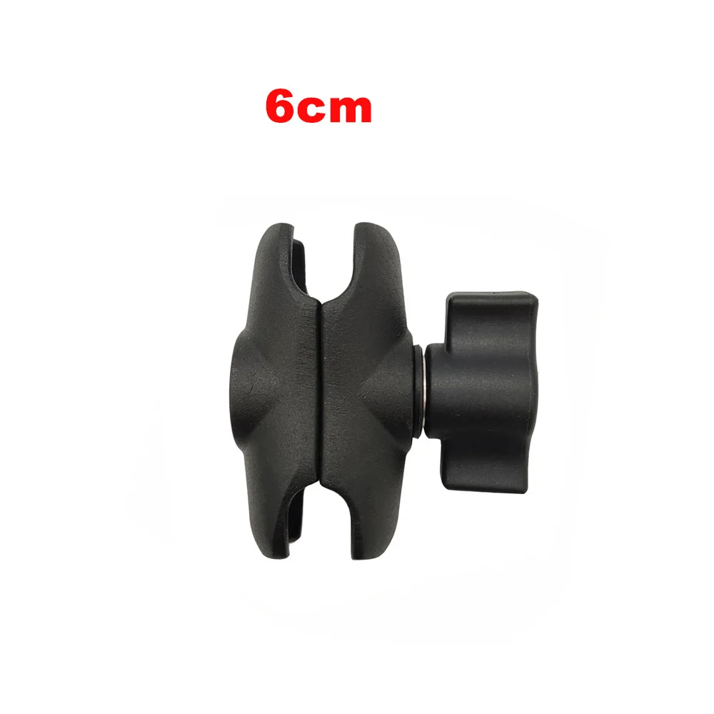 6cm JINSERTA 6 и 9 см, каблук 15 см, двойная розетка кронштейн для 1 дюймов мяч совместимый для Оперативная память крепления для GoPro экшн Камера, для Garmin gps, телефон - Цвет: 6cm