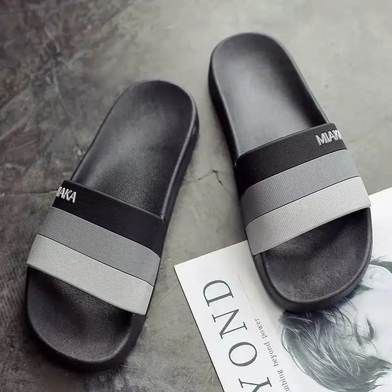 

Summer Slippers Men Platform Sandals Home Couples Indoor Bathroom Slippers Non-slip Casual Home Bathroom Shoes Big Size