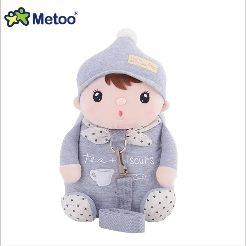 Metoo сумки с животными из мультфильмов Детская плюшевая кукла рюкзак сумка через