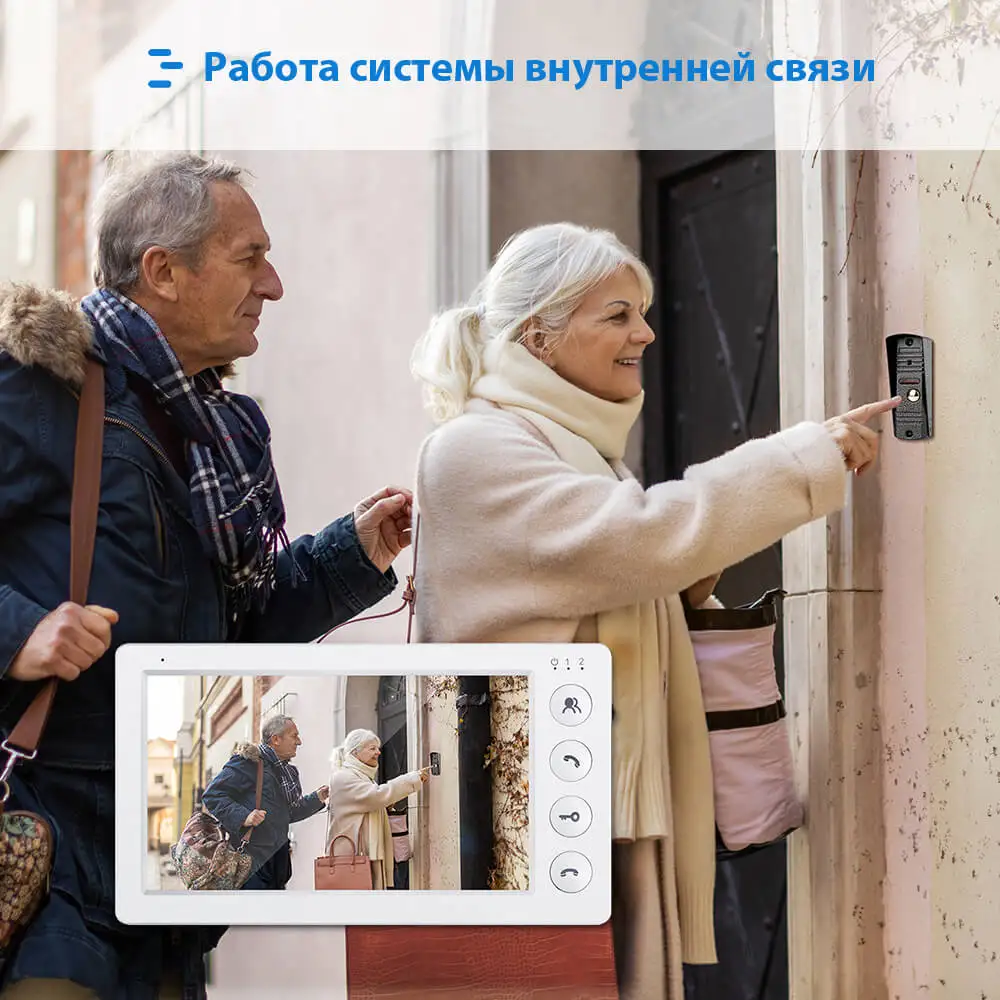 Видеодомофон для квартиры панель ввода безопасности IP65 непромокаемый дверной