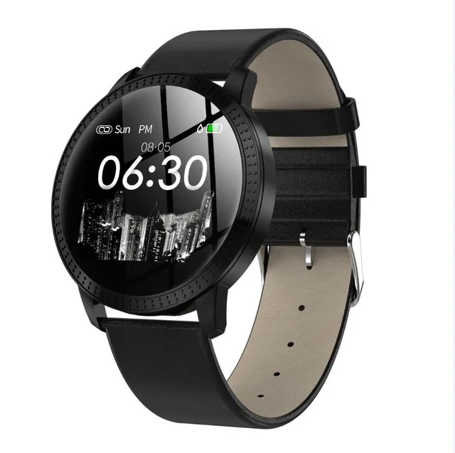 Черный Женские Смарт-часы для фитнеса женские Беговые часы Reloj монитор сердечного ритма Bluetooth Шагомер сенсорные умные спортивные часы для бега - Цвет: Черный
