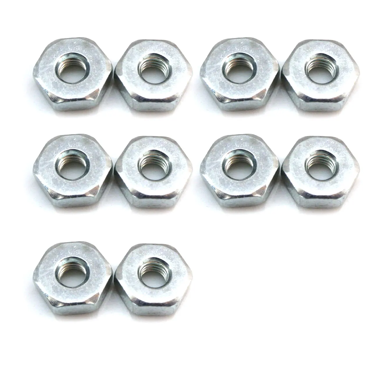 

10pcs M8 Bar Nuts Fit STIHL 017 018 021 025 MS170 MS180 MS210 MS230 MS250 MS200T
