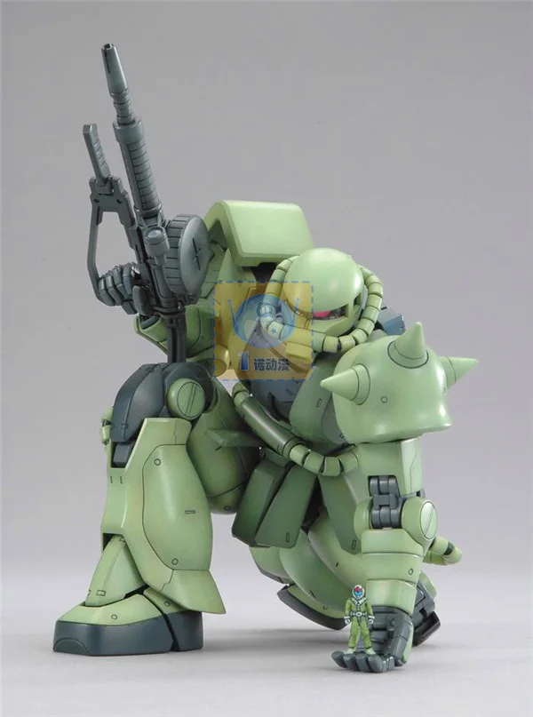 Bandai Gundam модели в наличии на складе сборе 49252 мг 1/100 MS 06J Zaku II Ver.2.0 робот Гандам