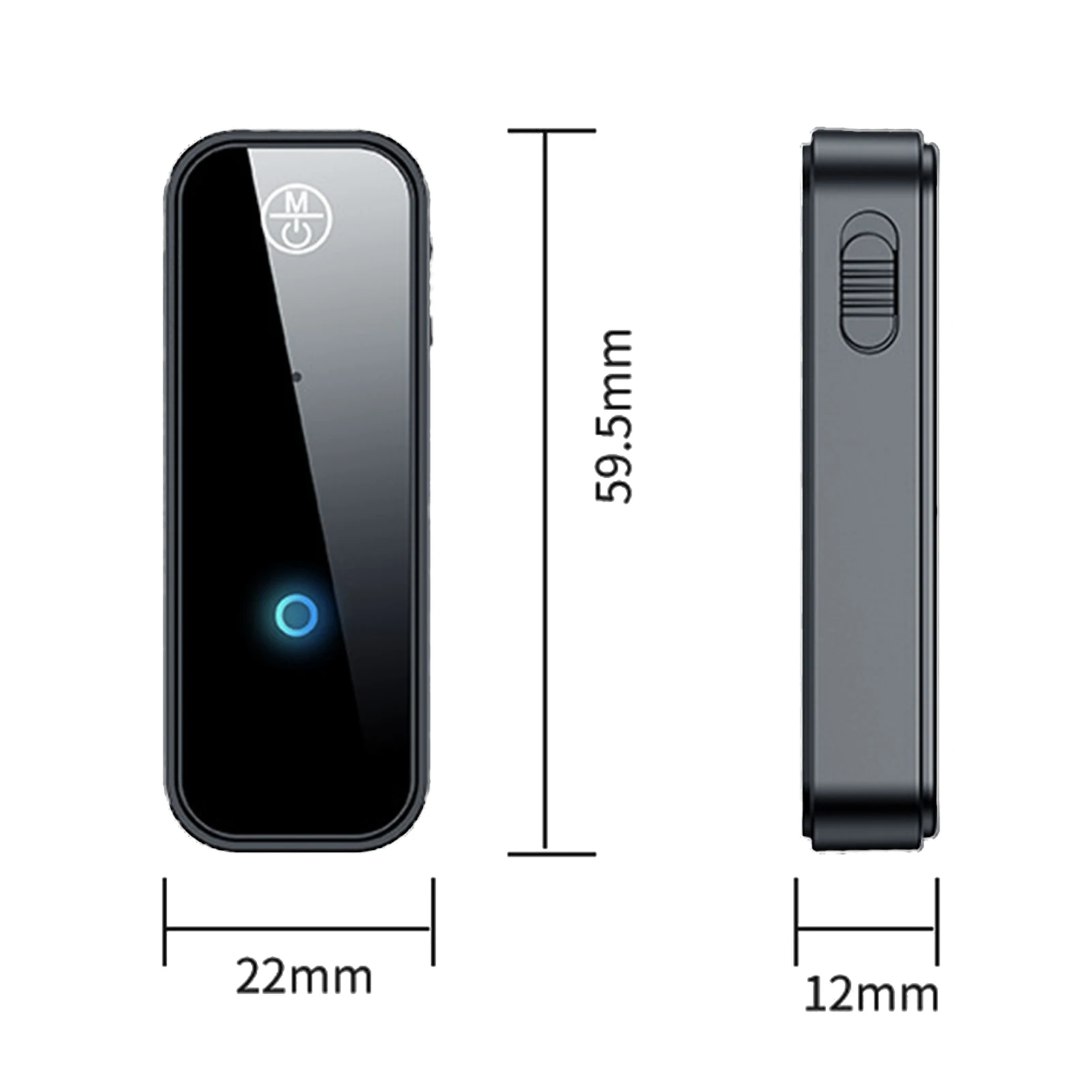 

Wireless Bluetooth 5.0 Music Receiver Audio 3.5mm Streaming Auto Transmitter Receiver Headphone AUX Adapter Mic Handfree Car PC