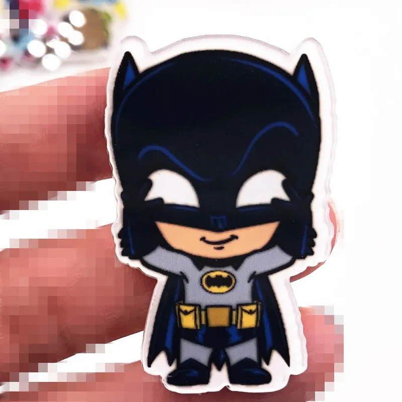 1 шт. Новое поступление дизайн мультфильм летучая мышь значок Марвел булавка