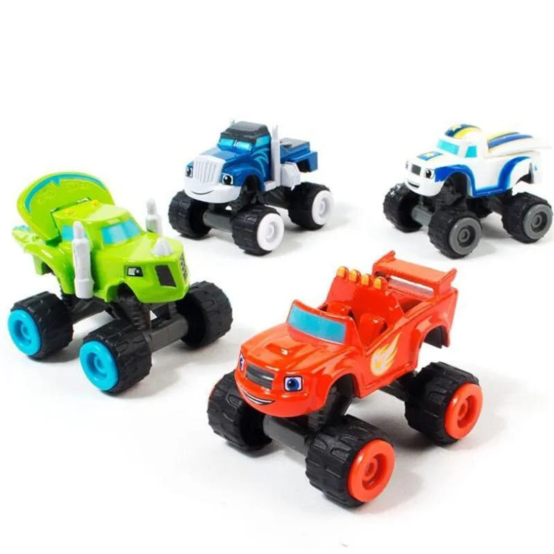 

Blaze Monster Machines Stage Scene Combination Track Toys Anime Figure Action Figure Model Toys Children Birthday Gifts