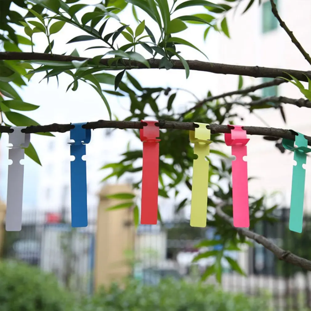 

Пластиковая этикетка для растений и деревьев, садовая этикетка, обмотка, подвесная этикетка, этикетка для рассады, набор практичных садовых...