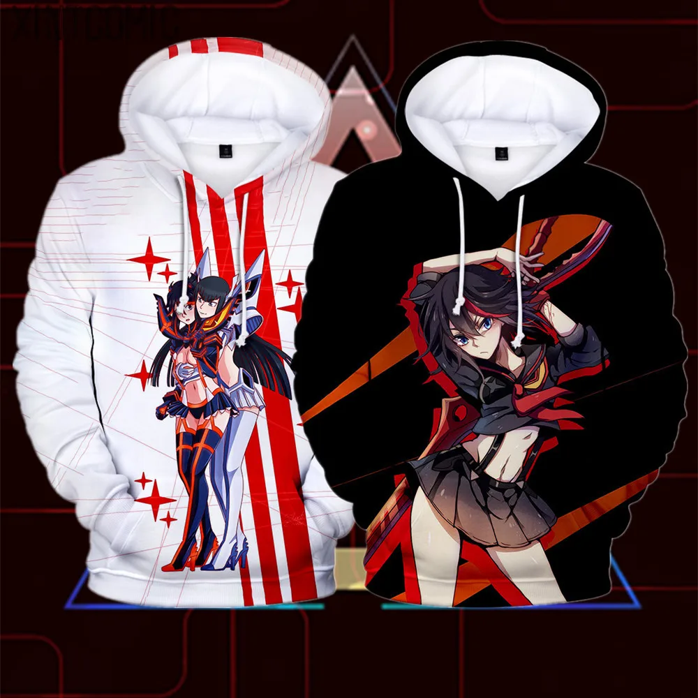 Горячая Распродажа 3D популярные толстовки KILL La с круглым вырезом модный