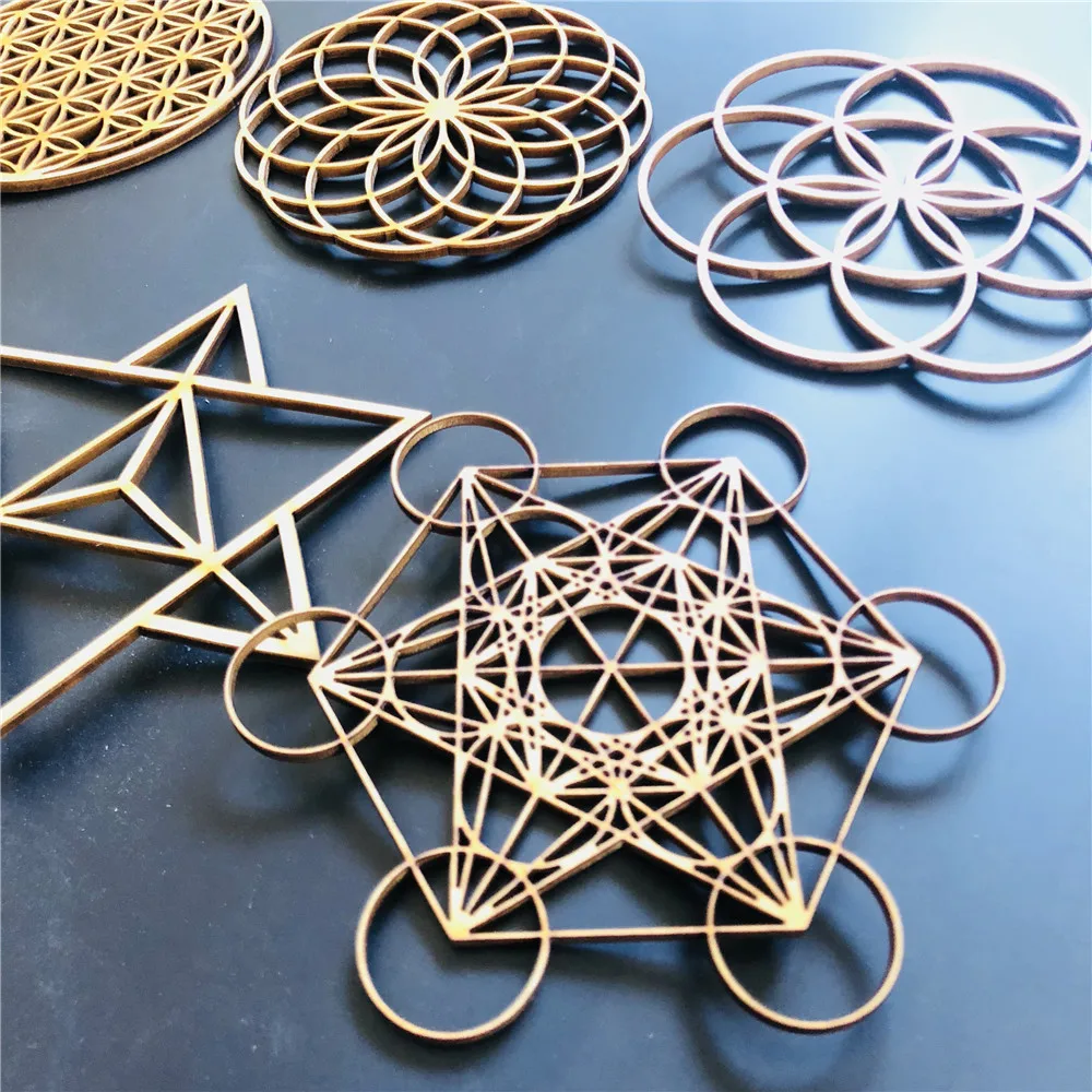 Цветок жизни Orgonite энергетические украшения священные геометрические