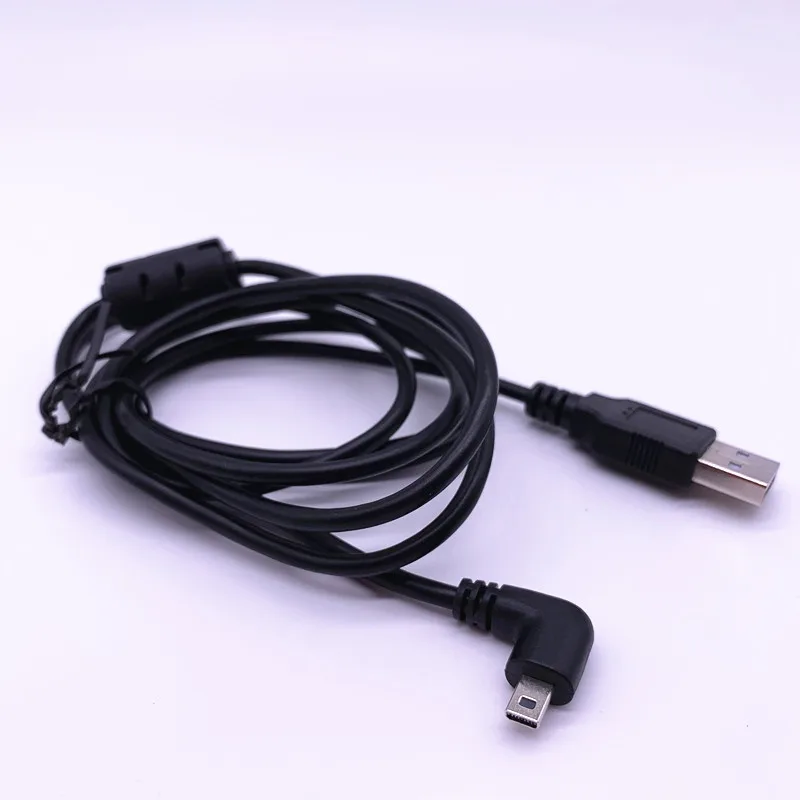 USB штекер к проводу 8 контактный левый Угловой 90 градусов кабель для передачи