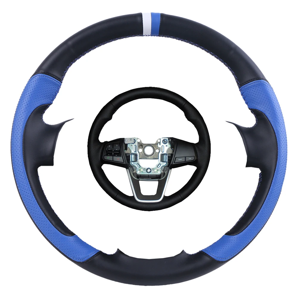 

Чехол рулевого колеса автомобиля волокна кожи для Hyundai ix25 2014 2015 2016 Creta 2016 2017/пользовательские оплетка рулевого колеса