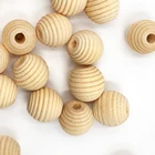 50 шт., круглые стеклянные бусины для украшений, 6-20 мм