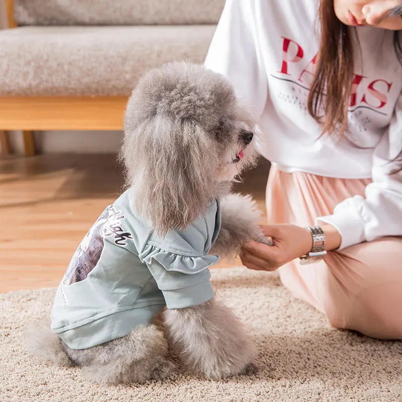 Одежда для щенков кошек животных модный плюшевый свитер одежда собак толстовка