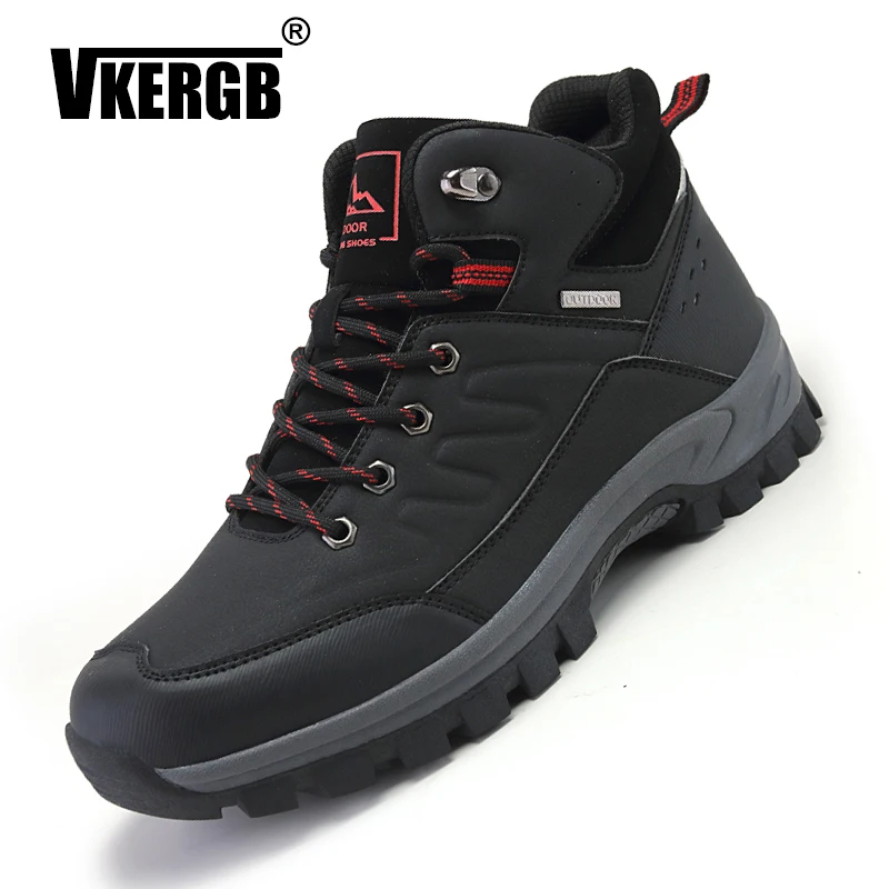 

Мужская походная обувь VKERGB, классическая спортивная Уличная обувь на шнуровке, для скалолазания, треккинга, Военная Тактическая обувь