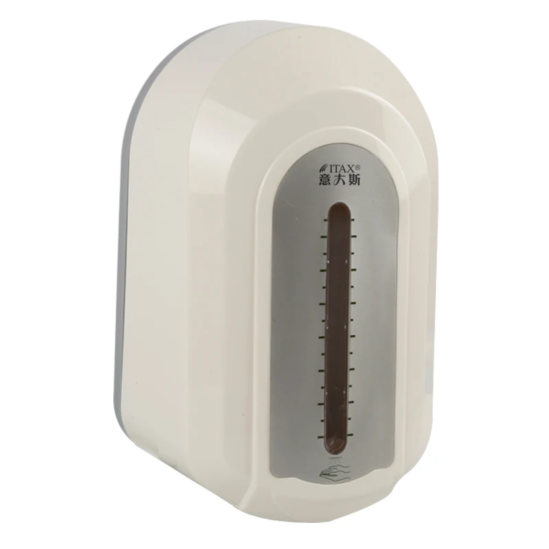 

Refillable 1100ml hospital automatic soap liquid bottle drop disinfectant machine no touch sensor hand sanitizer dispenser