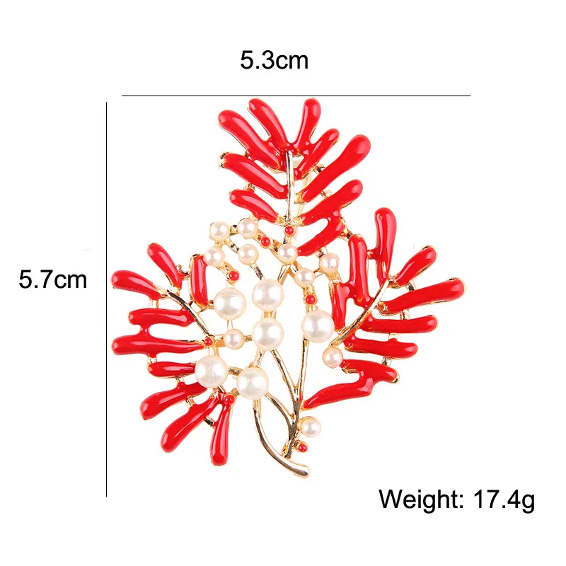 Dream Candy Red Enamel Pins Creative Coral Brooches for Women Accessories Party Jewelry Gifts Lady New Fashion Brooch 2021 | Украшения и