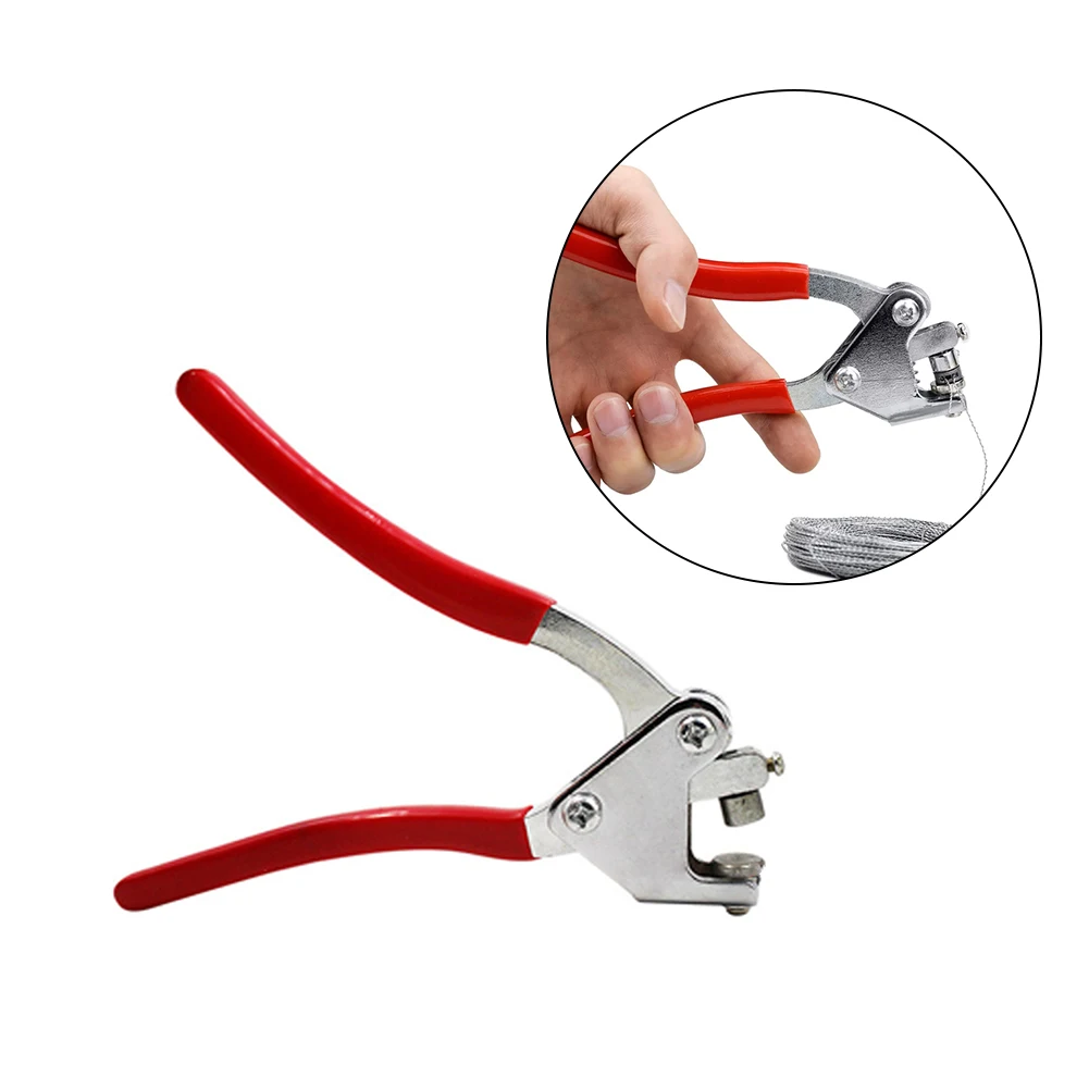

Sealing Pliers Security Lead Tool Set Anti-Theft Diameter 8-10mm With 20 Round Seals 30m Security Wire Lead Seal Sealing Pliers