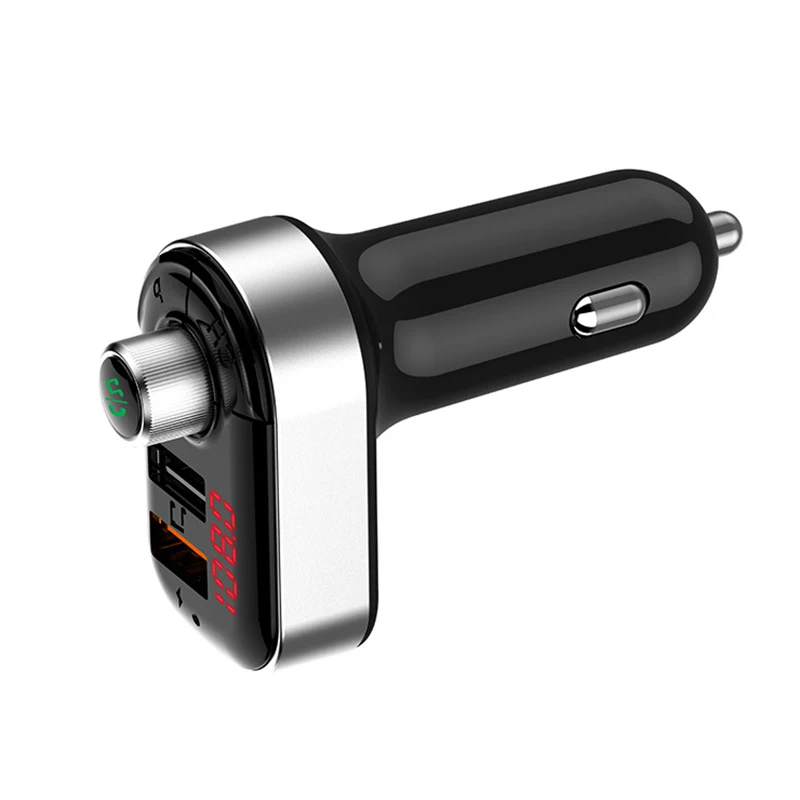 Автомобильный FM передатчик Bluetooth плеер с двойным USB зарядным устройством