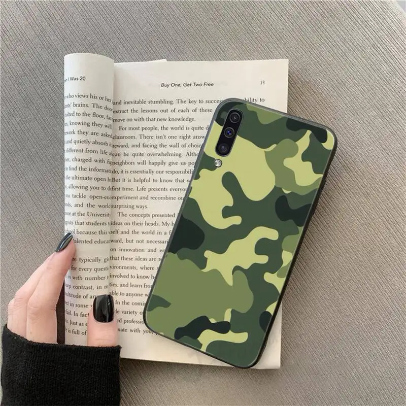 

Camouflage fashion Camouflage Phone Case For Samsung galaxy S 9 10 20 A 10 21 30 31 40 50 51 71 s note 20 j 4 2018 plus