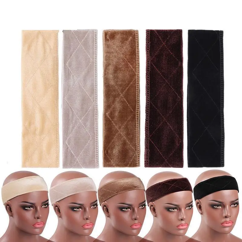 

Headband Adjustable Wig Band Hand Made Wig Grip Band For Holding Your Wig Hat Soft Velet Wig Grip Headband