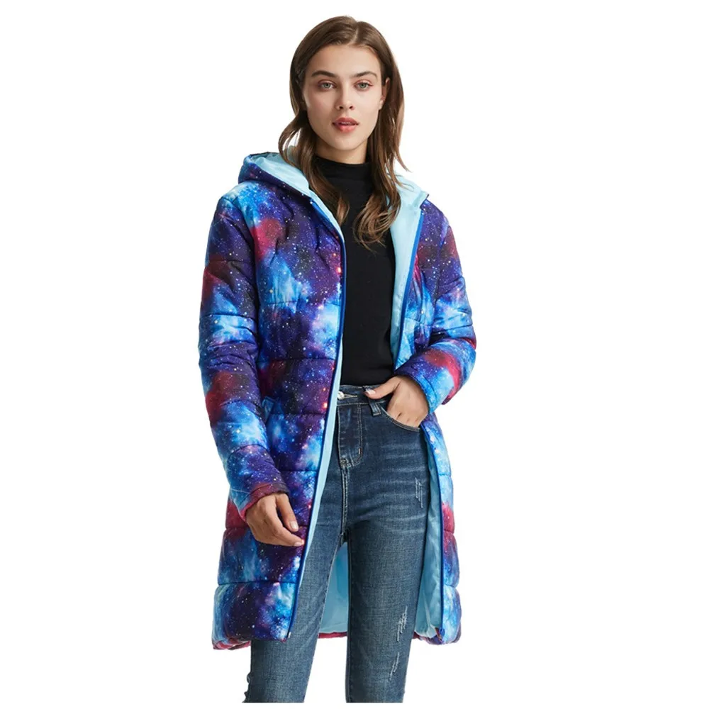 Одежда пальто парки женская зимняя толстовка длинный модный теплый кардиган с