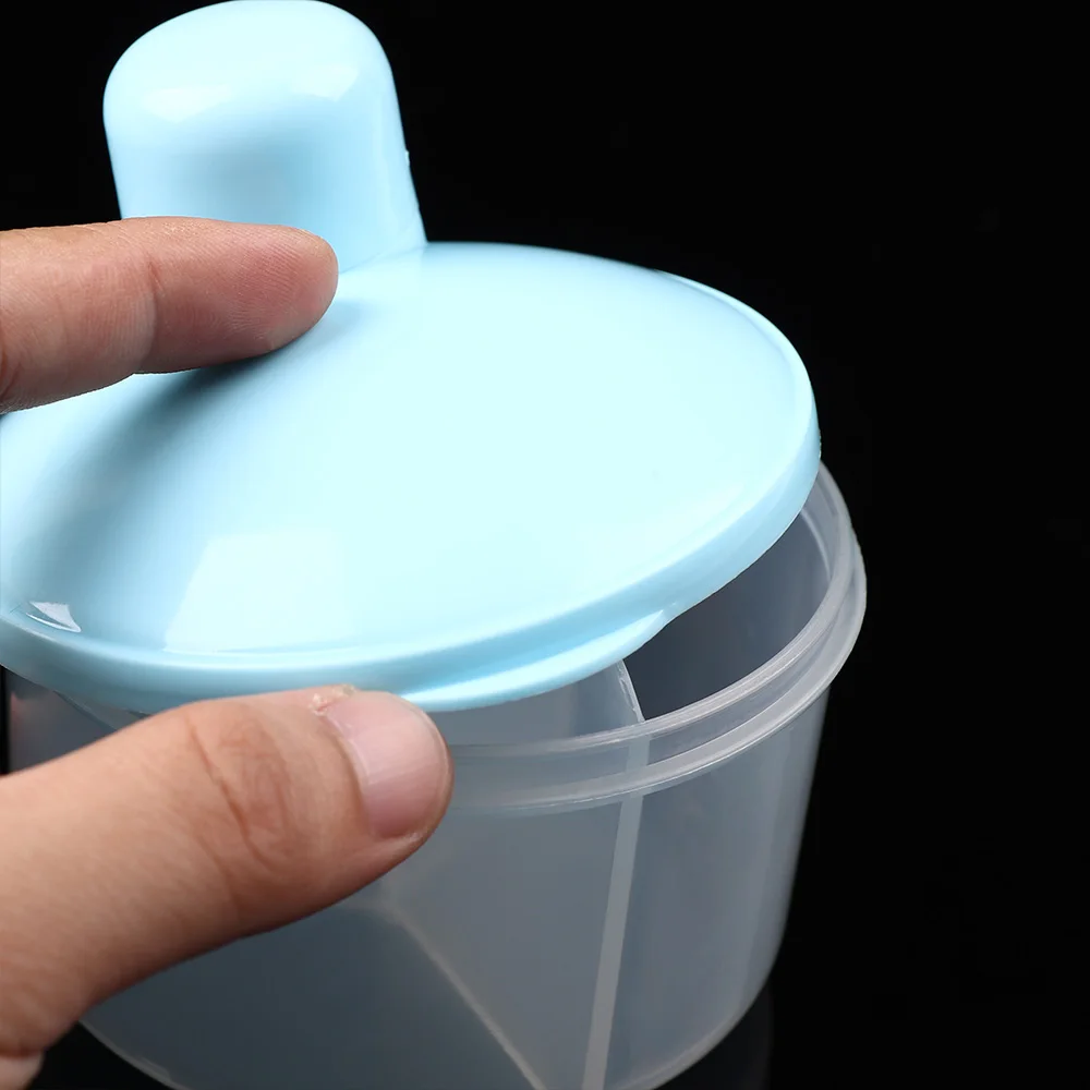 Портативный дозатор для молока и порошка контейнер еды хранения бобов младенцев