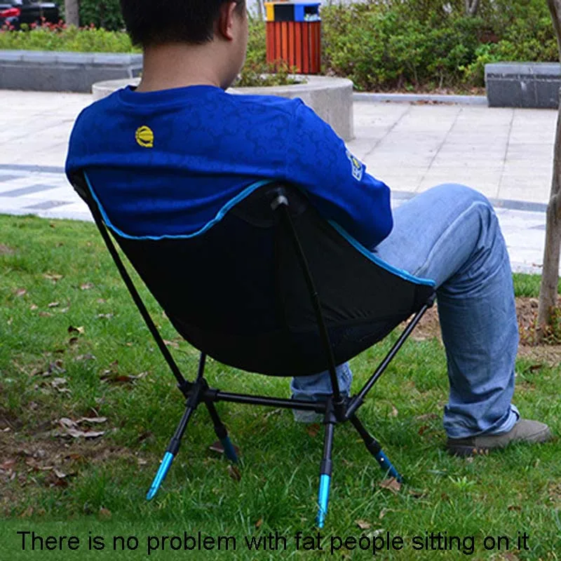 Портативный Легкий стул Moon Chair легкий складной для рыбалки кемпинга барбекю с