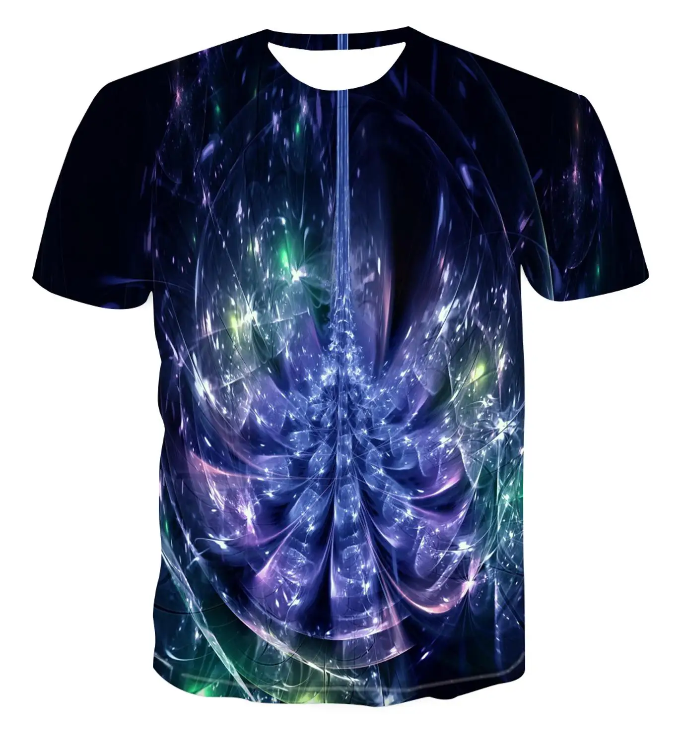 Новинка 2020 футболка с 3D принтом модная креативным художественным рисунком