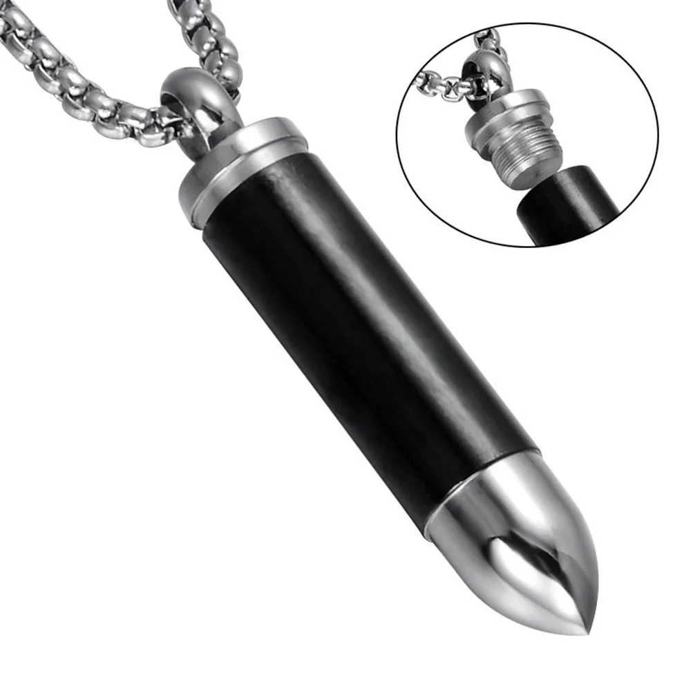 Мужская цепочка с кулоном из нержавеющей стали 316L 3 цвета | Украшения и аксессуары