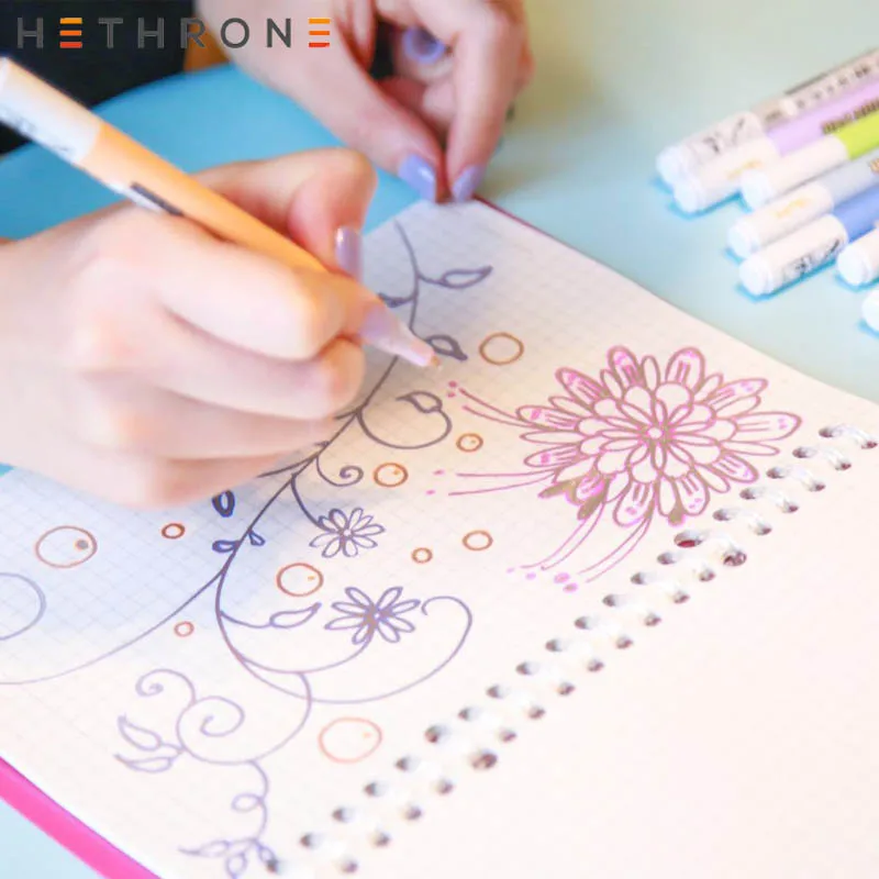 Маркеры с блестками 8 шт./компл.|Фломастеры| |