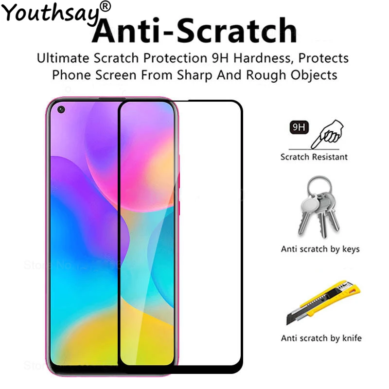 2 шт Защита экрана для Huawei Honor Play 3 стекло полное клеевое пленка 6 39 &quotYouthsay |