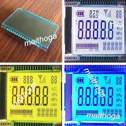 32-контактный FSTN 5-дюймовый сегментный ЖК-дисплей Сварочная панель температура